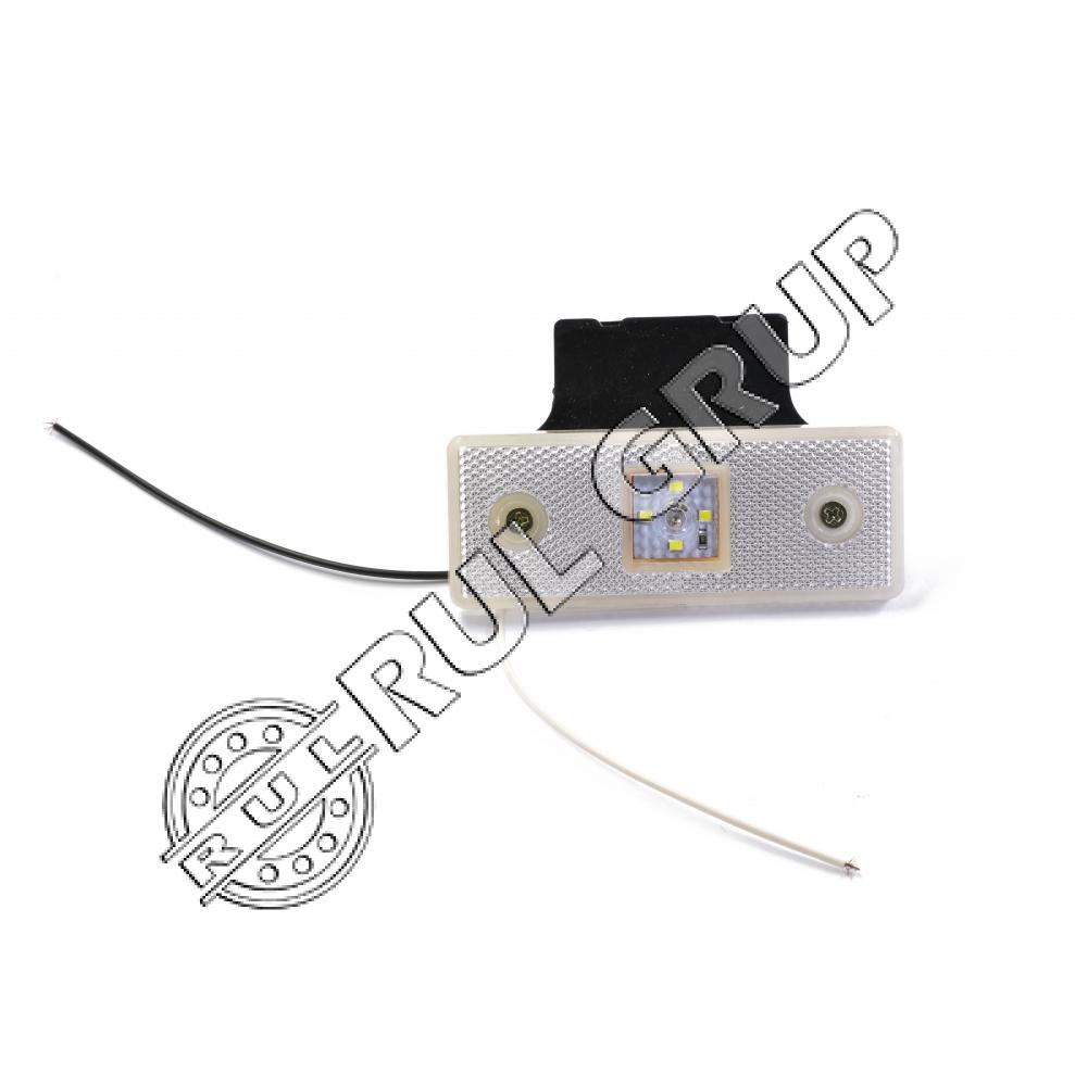 DISCB16 LAMPA LATERALA ALBA 4 LED SMD